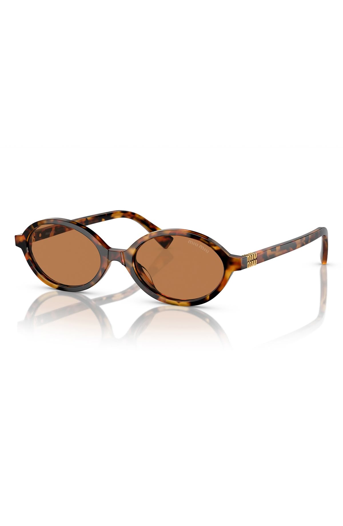 Miu Miu Oval Brown FC-2