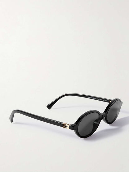 Miu Miu Oval Black FC-1