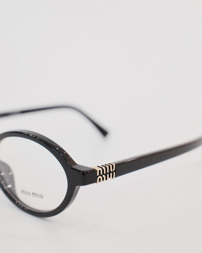 Miu Miu Oval Black Transparent T-1